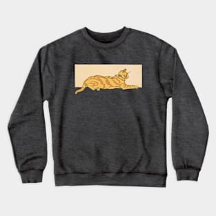 Cat card Crewneck Sweatshirt